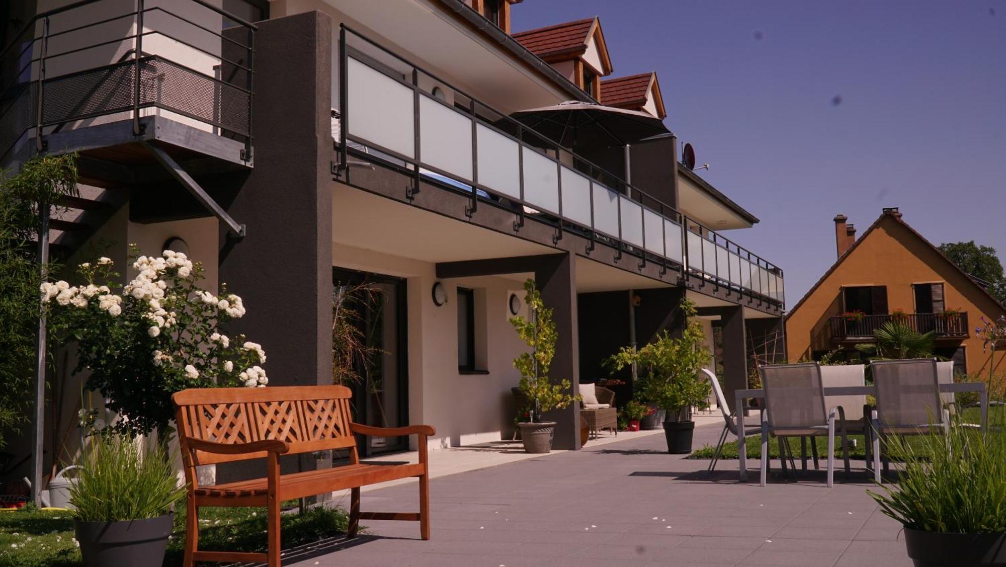 Maison D'Hotes Sainte Hune Appartements Hunawihr Bagian luar foto